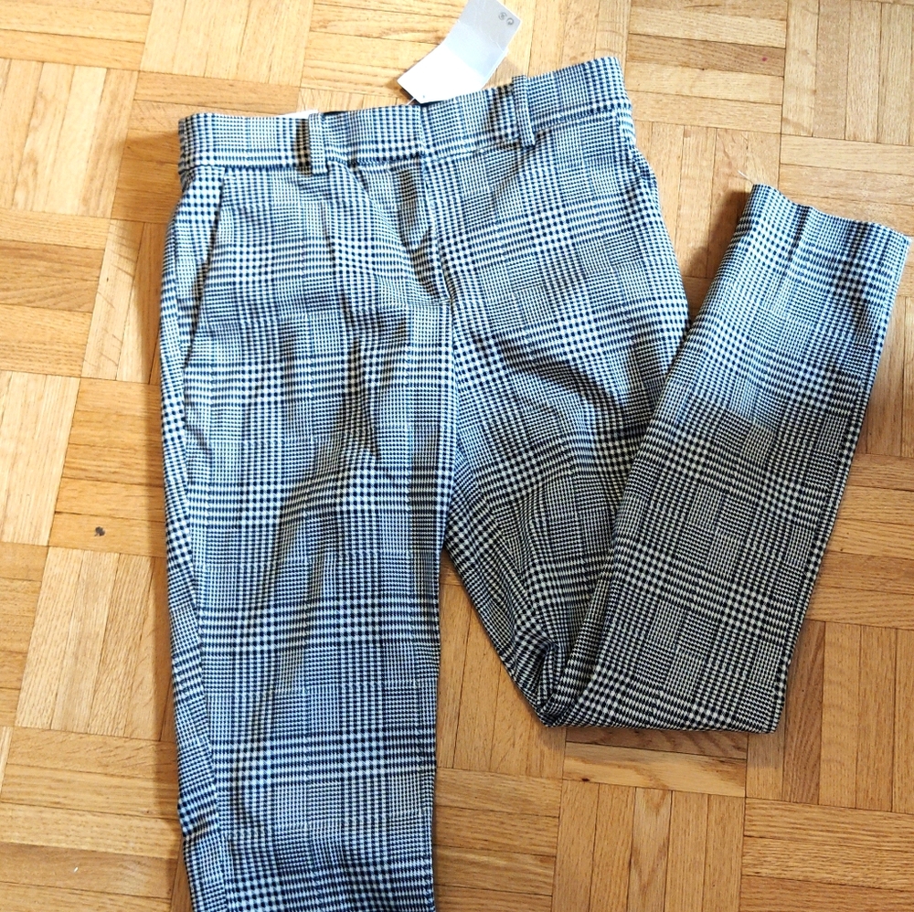 Grey dogtooth H&M pants *2 for $15*